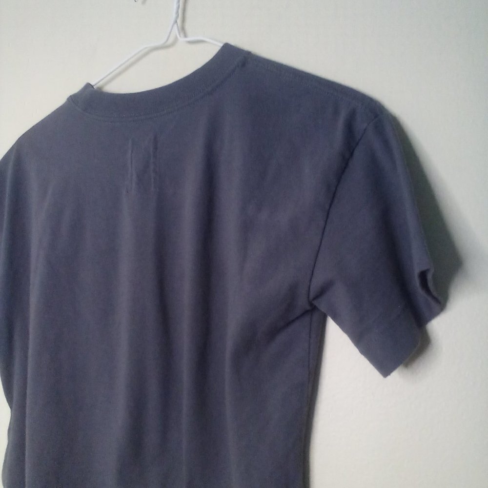 Gap Teen Cropped Shirt Juniors L Short Sleeve MTV Logo Gray - Picture 13 of 13